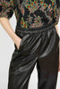 Max Pant in Black Vegan Leather