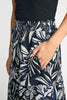 Laney Skirt in Woodblock Palm