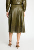 Hensley Skirt in Loden Green Vegan Leather