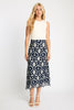 Laney Skirt in Navy / Cream Lace