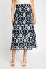 Laney Skirt in Navy / Cream Lace