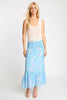 Chablis Skirt in Blue Ink & Bloom