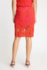 Daya Skirt in Raspberry Lace