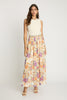 Kai Skirt in Stitched Flower
