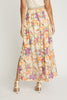 Kai Skirt in Stitched Flower