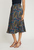 Mia Skirt in Midnight Palm