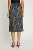Mia Skirt in Midnight Palm