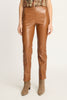 Santi Pant in Tobacco Vegan Leather