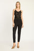 Ngala Pant in Black with Gold Studs