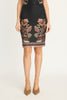 Reed Skirt in Crouching Cheetah Black