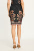 Reed Skirt in Crouching Cheetah Black