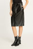 Sora Skirt in Black Vegan Leather