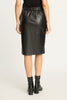 Sora Skirt in Black Vegan Leather