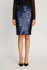 Tillie Skirt in Navy Sequin
