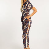 Charlize Ginko Block Print Jumpsuit