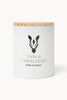 Cape Amber White Candle