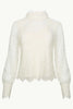 Serena Top in Antique White Lace