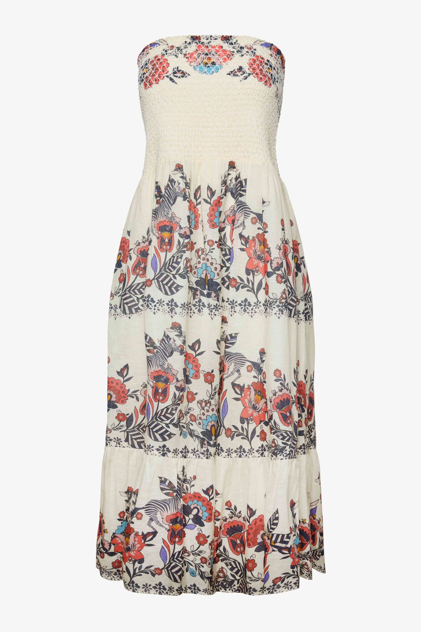 Chablis Skirt in Zebra Leaf