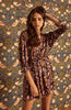 Jeanne Falling Blush Flowers Dress FINAL SALE