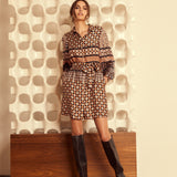 Austin Autumn Tile Dress FINAL SALE