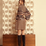 Austin Autumn Tile Dress FINAL SALE