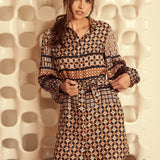 Austin Autumn Tile Dress FINAL SALE