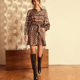 Austin Autumn Tile Dress FINAL SALE