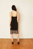 Emilia Black Beaded Mesh Skirt