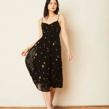 Viola Starry Night Jacquard Dress FINAL SALE