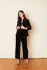 Haven Black Velvet Pant