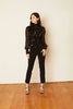 Joella Starry Night Jacquard Top