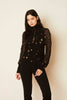 Joella Starry Night Jacquard Top