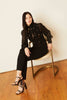 Joella Starry Night Jacquard Top