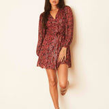 Sofia Merlot Moonbeam Dress FINAL SALE