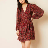 Sofia Merlot Moonbeam Dress FINAL SALE