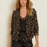 Kinsley Stamped Leopard / Moderne Geo Blazer