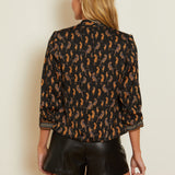 Kinsley Stamped Leopard / Moderne Geo Blazer