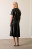Alana Skirt in Black Vegan Leather