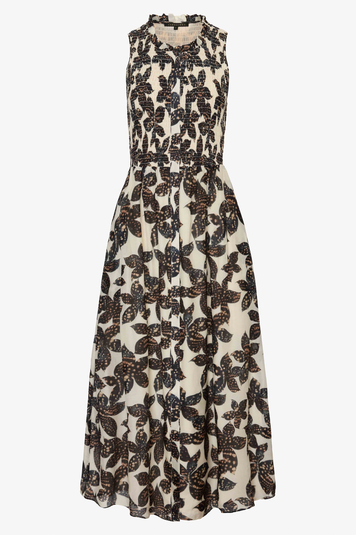 Mina Dress in Ink Press