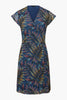 Camden Dress in Midnight Palm