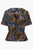 Rhea Top in Midnight Palm