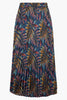 Mia Skirt in Midnight Palm