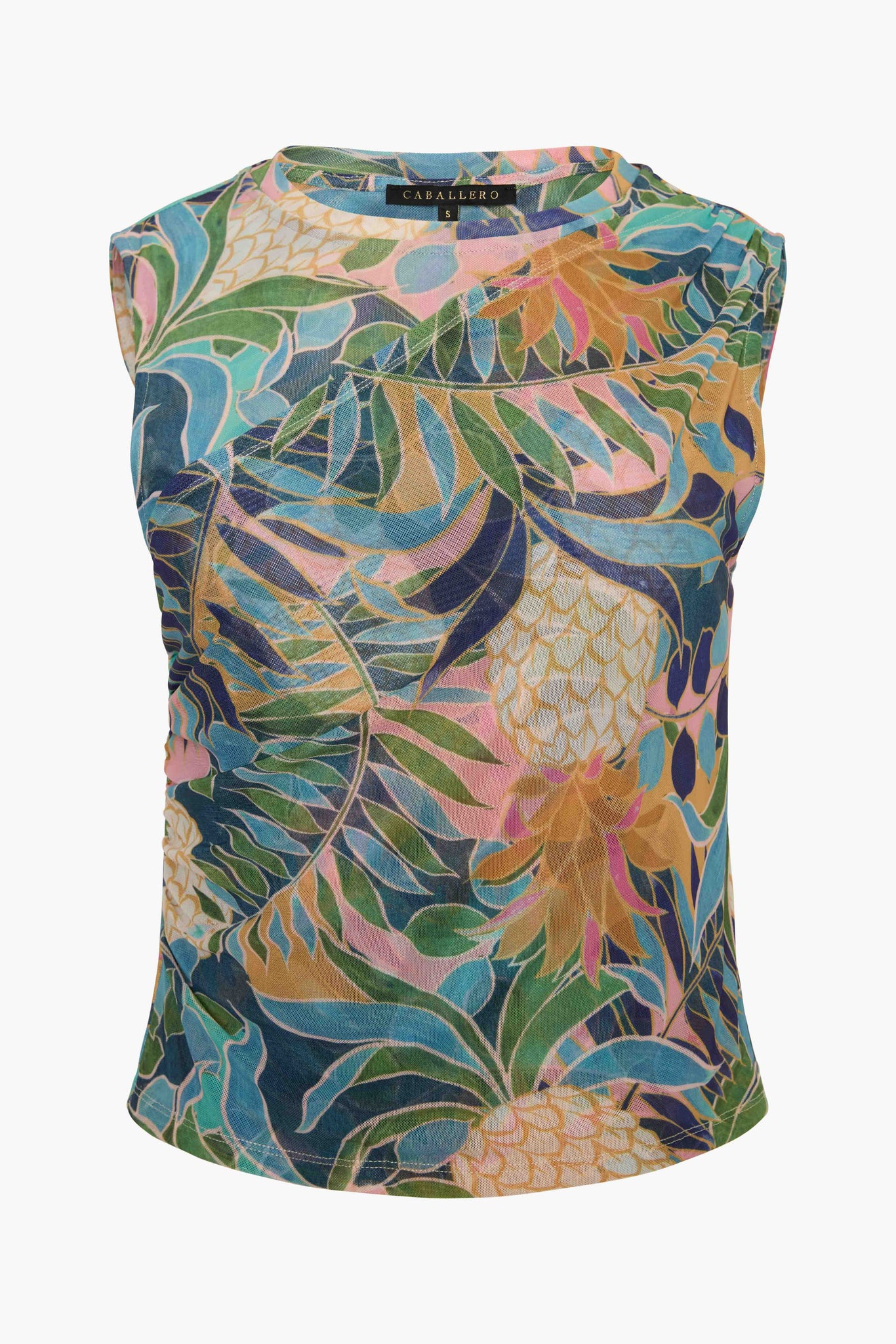 Devi Top in Baroque Pineapple