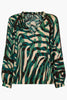Stella Top in Rhythmic Zebra