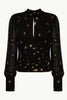 Joella Starry Night Jacquard Top