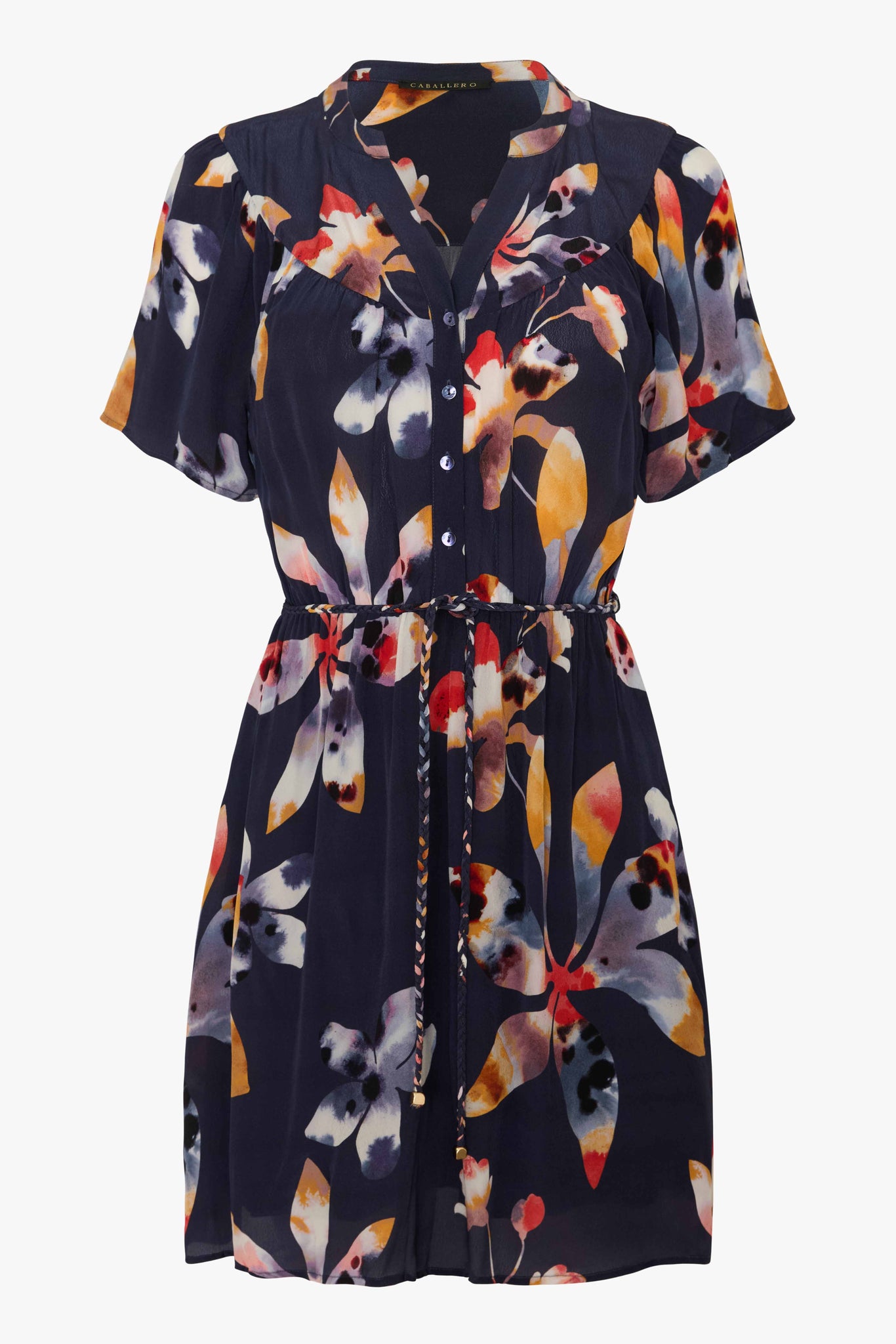 Zandi Dress in Watercolor Bloom