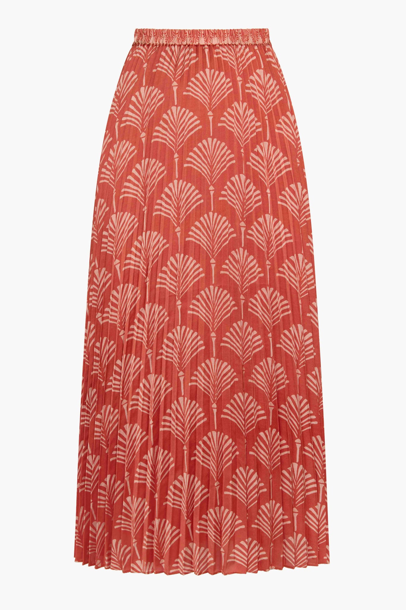 Lucille Rust Ginko Breeze Skirt