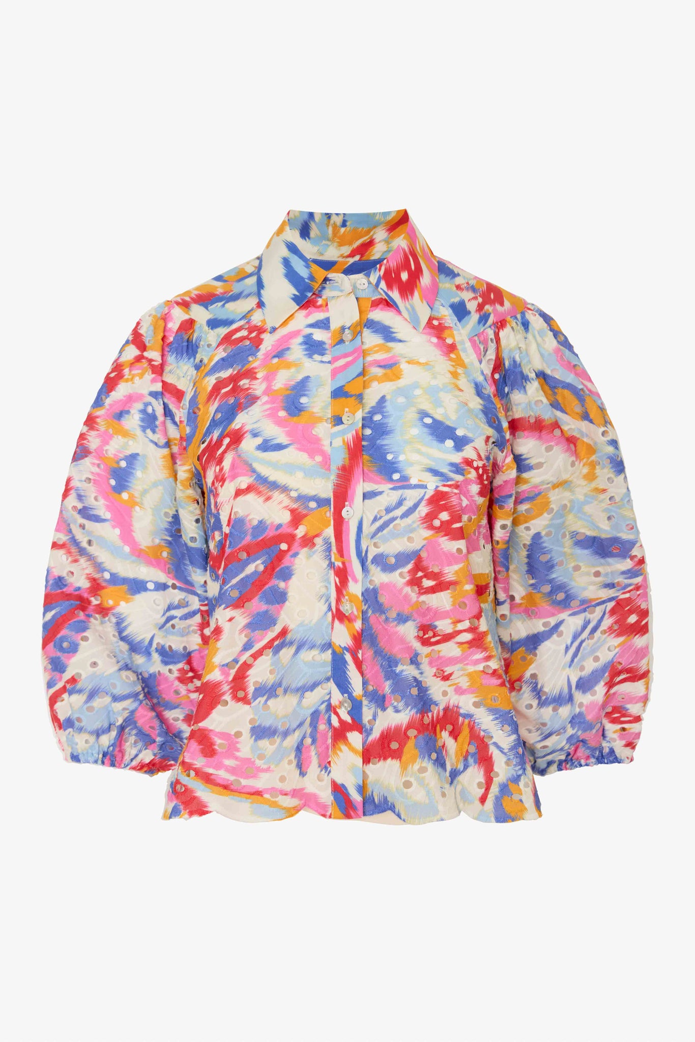 Juliette Top in Vivid Garden
