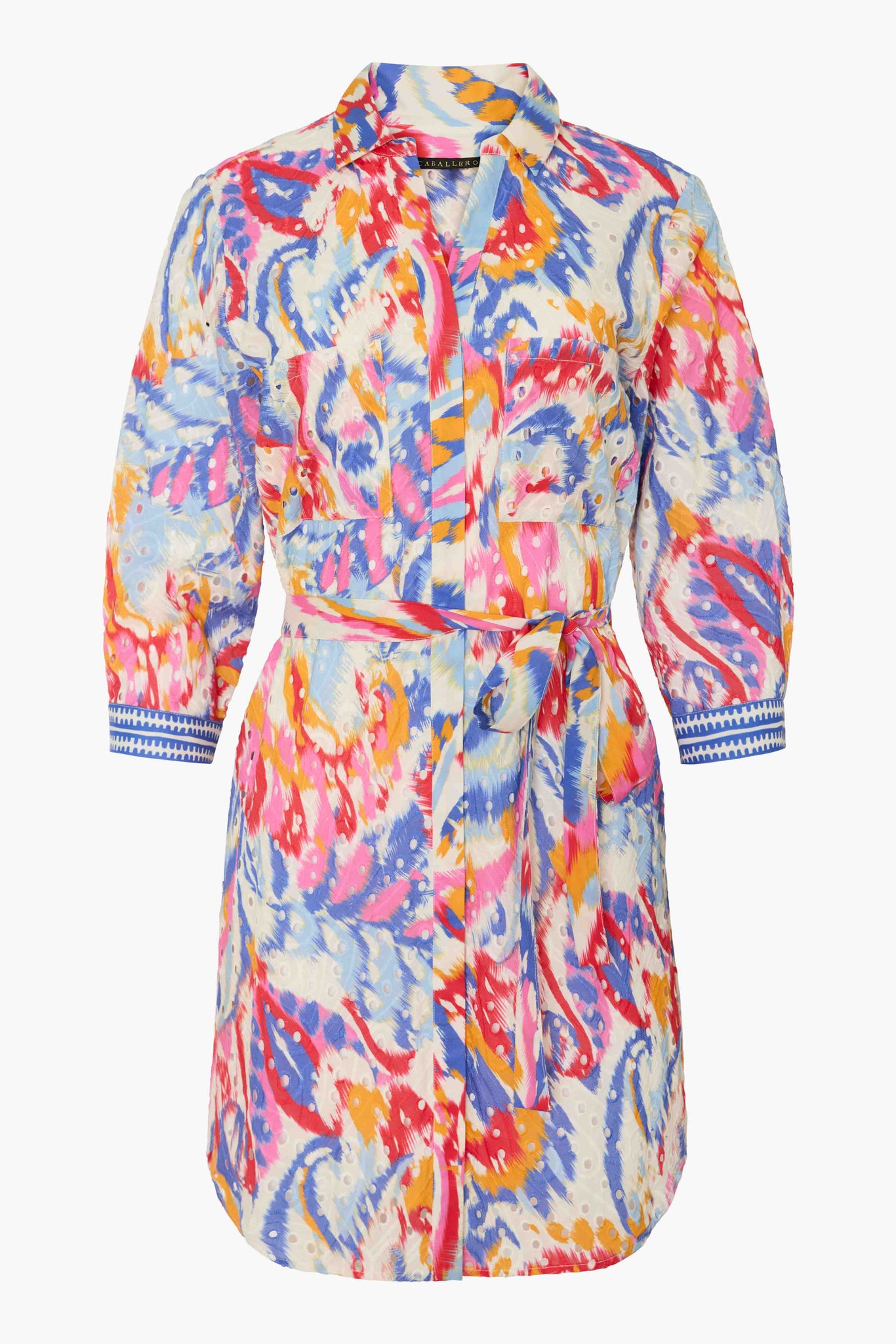 Becky Dress in Vivid Garden