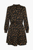Clemie Dress in Stamped Leopard